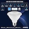 Luxrite PAR30 Short Neck LED Light Bulbs 11W 75W Equivalent 900LM 5000K Bright White E26 Base, 6PK LR31614-6PK - alternate 2